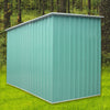 8X4 Metal Garden Shed Heavy Duty Storage Sheds House Pent Roof Sliding Doors