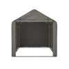 Storage Tent Bicycle Motorbike PE Shed Backyard Waterproof Large 2.2*1.6M Grey
