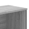 Book Cabinet Grey Sonoma 80x31x169 Engineered wood Q1C4