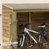 6x3 WOODEN GARDEN BIKE STORE OUTDOOR PENT BICYCLE SHED TOOL WALLSTORE STORAGE