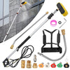 6M Telescoping Pressure Washer Wand Extension Telescopic Gutter Cleaner 4000PSI