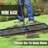 Lawn Leveling Rake 100cm x 25cm Level Lawn Tool with 79" Steel Extended Handle