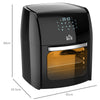 12L Air Fryer Oven w/ Air Fry Roast Broil Bake Dehydrate 60-Minute Timer 1800W