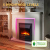 Freestanding Electric Fireplace Suite - Bempton Suite