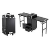 3 in 1 Makeup Trolley Case Mobile Beauty Vanity Hairdressing Case with Drawer
