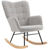 Nursing Rocking Chair Nursery Glider Rocker Armchair for Living Room Refurbished