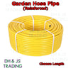 Garden Hose Pipe Reel Heavy Duty Reinforced Anti Kink Outdoor Yellow Hosepipe