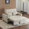2 Seater Sofa Fabric Loveseat Sofa Convertible Pull Out Sofa Bed Guest Bed