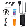 Large 11FT Stand Up Paddle Board Inflatable SUP Surfboard Kayak Seat Pump Paddle