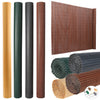 PVC Garden Screening Roll Fence Privacy Border Panel Bamboo Effect Fencing Cover
