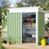 Metal Garden Shed with Lockable Door,Waterproof Outdoor Storage Box for Backyard
