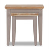 Nest of 2 Tables Set of Sofa Coffee Side Tables Wooden Lamp Stand Florence Furni