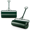 Metal Lawn Roller Push/Tow-Behind 113L Water/Sand-Filled Sod Roller Green