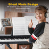 ♬Mustar 88 Key Semi Weighted Digital Piano Portable Keyboard Stool Chair