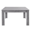 4 Seater Dining Table Rectangle Kitchen Dining Room Furniture, Grey Wood Tone