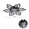Ceiling Fan Light LED 3-Color Dimmable Chandelier Lamp W/ Bluetooth APP Control