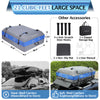 21 Cubic Car Roof Bag Rooftop Cargo Carrier Bags Waterproof Luggage Storage Bag