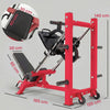 Leg Press Machine with Wheels, Adjustable Leg Extension Squat Machine