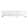 LED TV STAND CABINET UNIT 2 DRAWER MODERN HIGH GLOSS FRONT LIVING ROOM FURNTIURE