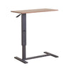 Medical Overbed Bedside Table Adjustable Height with Wheels Hospital Home Desk