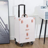 Professional Makeup Case Trolley Large Storage Cosmetic Vanity Trolley on Wheels