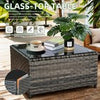 5 Seater Rattan Garden Furniture Set Sofa Coffee Table Lounge Sets Outdoor Patio