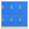 SECOLI Locker Cabinet Office Storage Lockable Office File Cabinet Storage R8N5