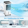 10L Portable Air Cooler Fan 3-in-1 Mobile Cooling Conditioner Humidifier Remote