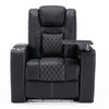 BROADWAY CINEMA 1,2,3,4 SEATER CHAIR BLACK / WHITE WITH TRAY AND WITHOUT TRAY