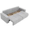 FURYN Convertible Sofa Bed with Dual Storage – Modern Design 6 Colours