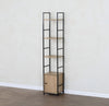 4 Tier Ladder Shelves Bookcase Shelf Shelving Unit Living Room Storage Cupboard