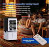 Portable Evaporative Air Cooler,15L Evaporative Air Cooler with 2 Ice Packs