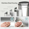 50L Sensor Bin, Stainless Steel Kitchen Bin with Automatic Close
