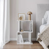 Modern Side Sofa Couch Small End Table Rustic Coffee Narrow Slim Furniture Unit
