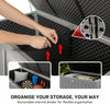 Outdoor Garden Storage Box With Padlock 830L Weatherproof & Sit On Plastic Shed