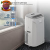 9000 BTU Portable Air Conditioner WiFi Smart AC Dehumidifier Fan Remote