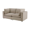 Dusk Boston Stone Velvet 2 Seater Sofa RRP £1659