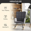 Nursing Rocking Chair Nursery Glider Rocker Armchair for Living Room Refurbished