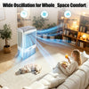 3 IN 1 Portable Air Conditioner, 12L, Evaporative Air Cooler Fan with Remote & L