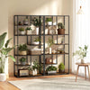 6 Tier Storage Shelves, Free Standing Book Shelf for Study, Living Room