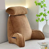 Backrest Reading Pillow with Neck Rest Lumbar Support Arm Seat Cushion Lounger