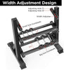 Adjustable 3-Tier 1100LBS Dumbbell Rack Heavy Duty Weight Rack Storage Shelf Gym