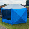 Hexagon Screen House Event Shelter Garden Pop Up Gazebo 3.5m Marquee party tent