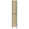 Book Cabinet Sonoma Oak 80x31x169 Engineered wood F2M3