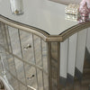Mirrored Chest of Drawers vintage french crystal silver antique bedroom storage
