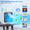 XTTANK 1200ml Portable Air Conditioner with Remote Control, 5-in-1 Mini White