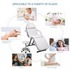 Adjust Massage Bed Table Therapy Tattoo Salon Pedicure Facial Sofa Chair Stool