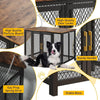 Sturdy Metal Pet Dog Crate Dog Kennel Cage Furniture Sofa End Table Storage