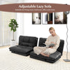 2 Seat Convertible Loveseat Sofa Bed Memory Foam Sleeper Couch 3-level Adjust