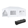 3 x 6m Garden Heavy Duty Gazebo Marquee Party Tent Canopy